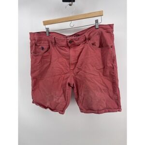 US Polo Assn Shorts Mens 42 ' Red Activate/Stretch Denim Pony Logo